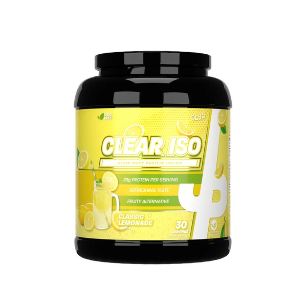 Trained by JP - Clear Iso, Classic Lemonade - 900g