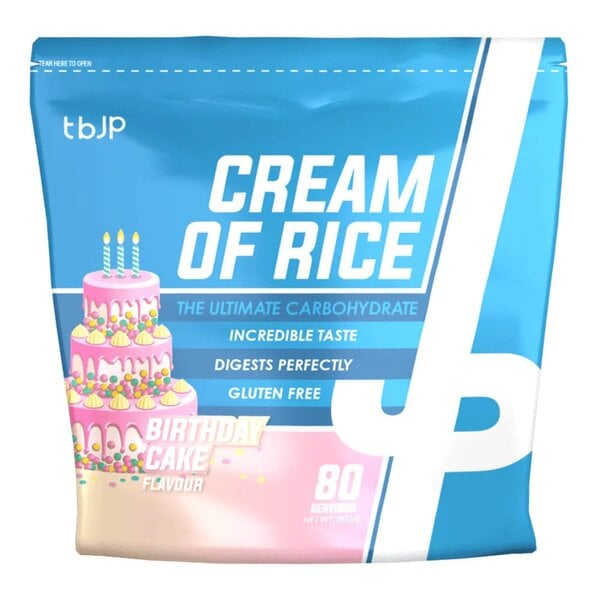 Trained by JP - Cream of Rice, Birthday Cake - 2000g