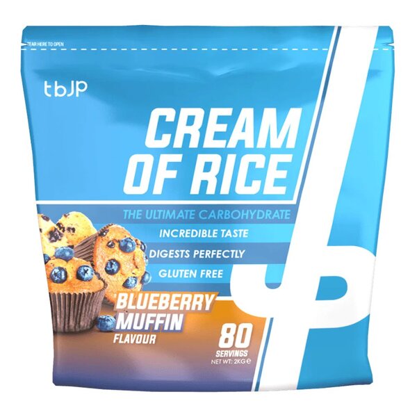 Trained by JP - Cream of Rice, Blueberry Muffin - 2000g