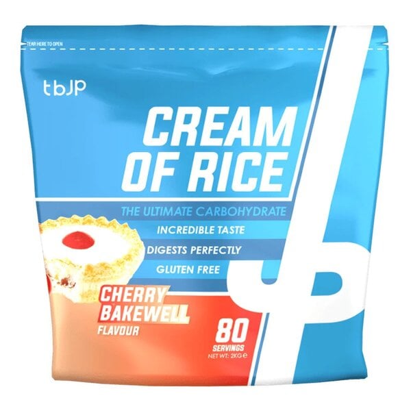 Trained by JP - Cream of Rice, Cherry Bakewell - 2000g