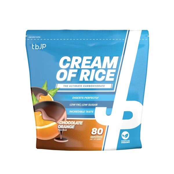 Trained by JP - Cream of Rice, Chocolate Orange - 2000g