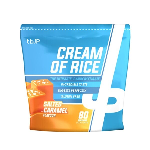 Trained by JP - Cream of Rice, Salted Caramel - 2000g