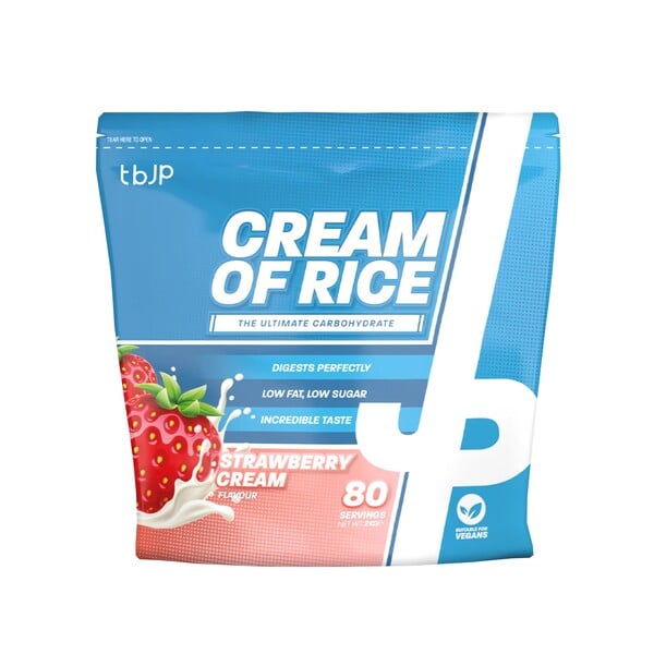Trained by JP - Cream of Rice, Strawberry Cream - 2000g