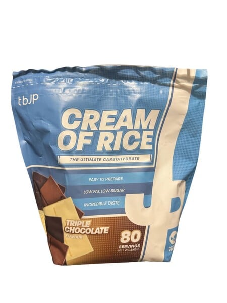 Trained by JP - Cream of Rice, Triple Chocolate - 2000g