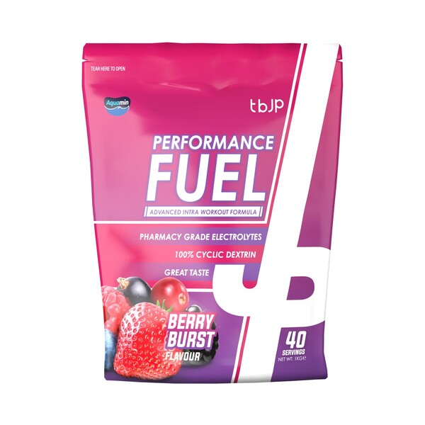 Trained by JP - Performance Fuel, Berry Burst - 1000g