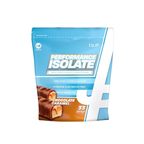 Trained by JP - Performance Isolate, Chocolate Caramel - 1000g