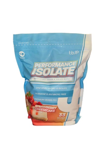 Trained by JP - Performance Isolate, Strawberry Cheesecake - 1000g