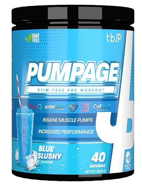 Trained by JP - Pumpage, Blue Slushy - 400g