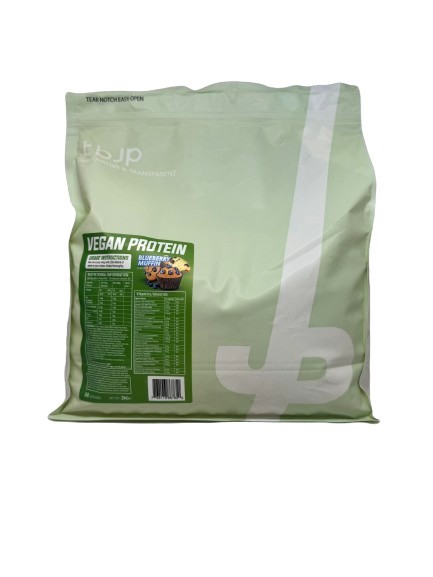 Trained by JP - Vegan Protein, Blueberry Muffin - 2000g