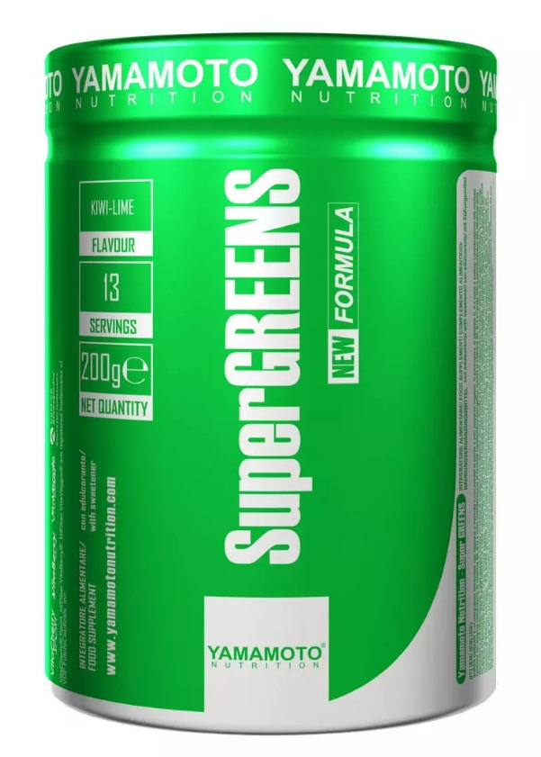 Yamamoto Nutrition - Super Greens, Kiwi-Lime - 200g