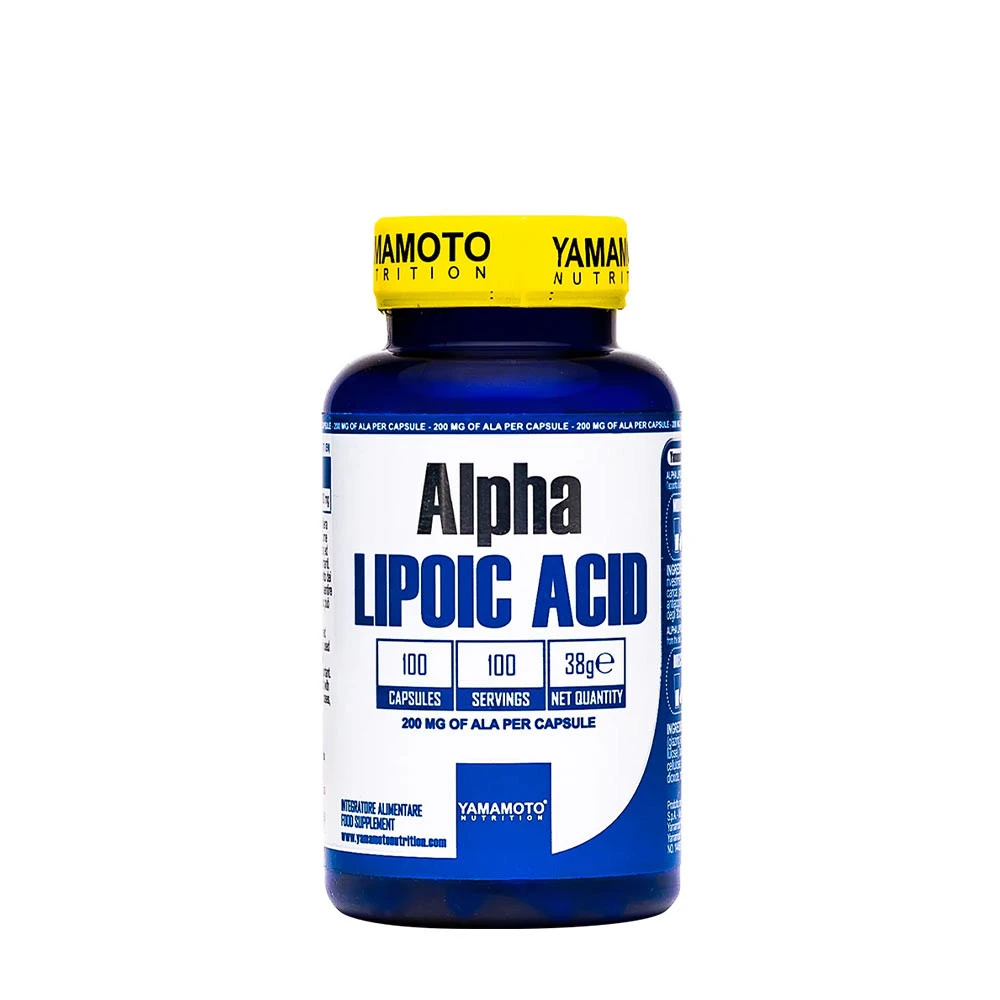Yamamoto Nutrition - Alpha Lipoic Acid, 200mg - 100 caps