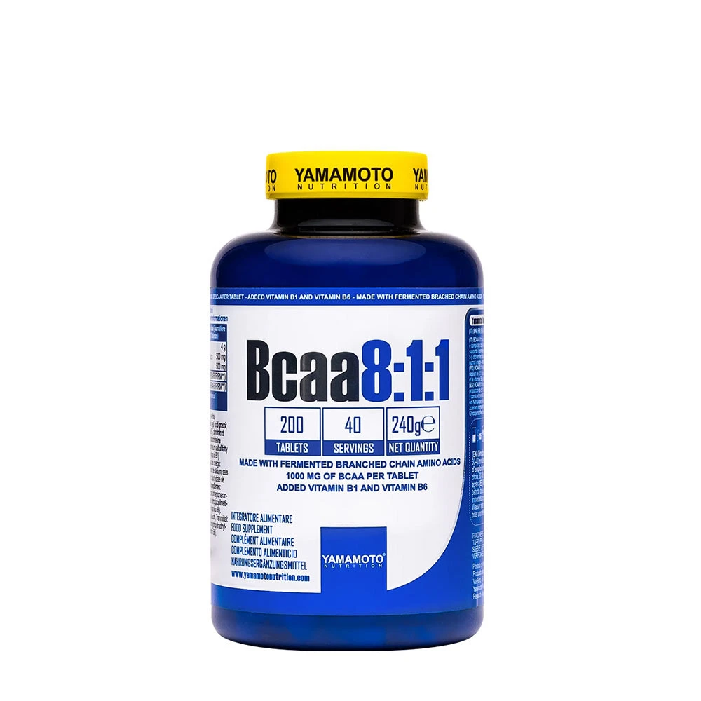 Yamamoto Nutrition - BCAA 8:1:1 - 200 tablets