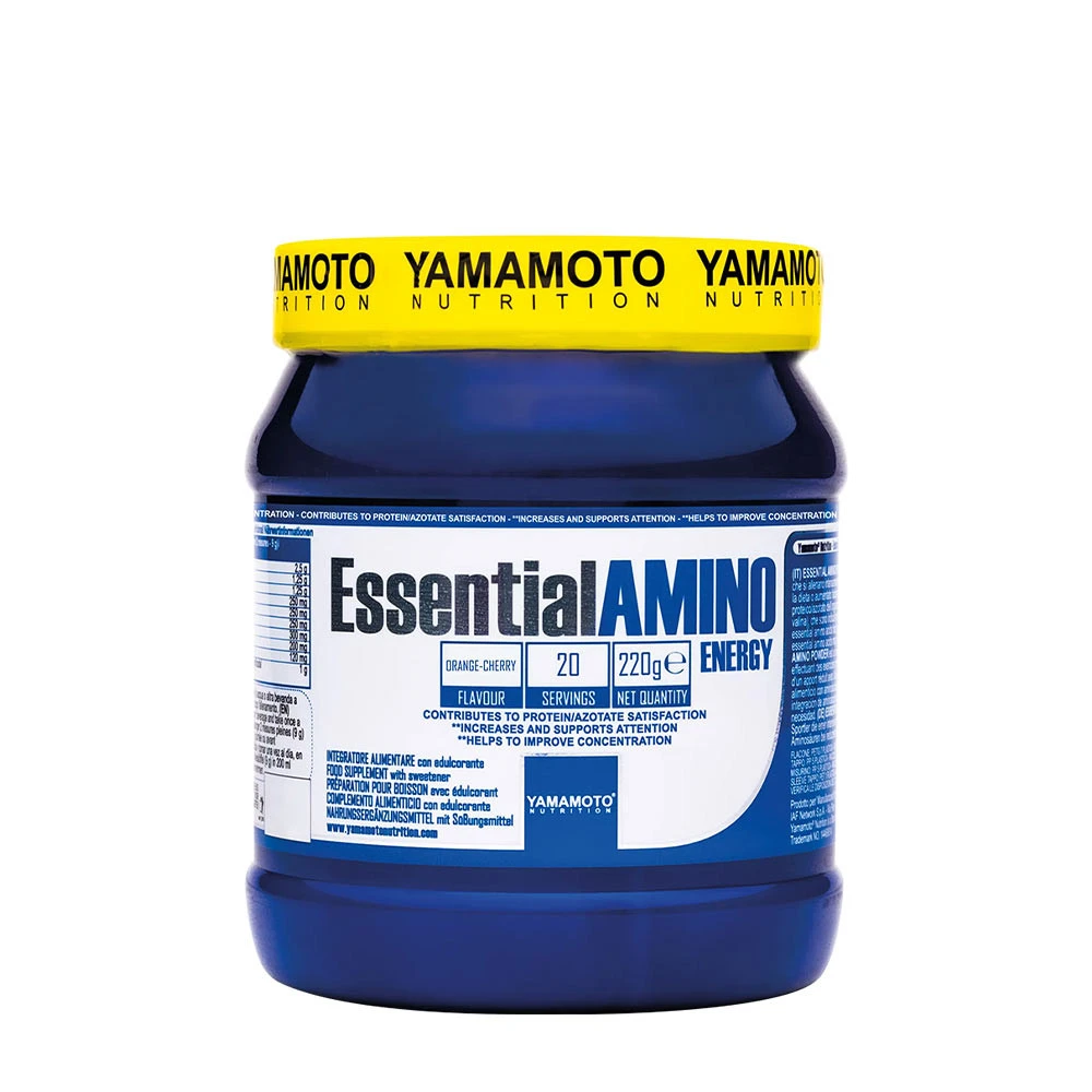 Yamamoto Nutrition - Essential Amino Energy, Orange-Cherry - 220g