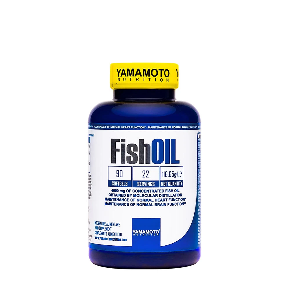 Yamamoto Nutrition - Fish Oil - 90 softgels billede