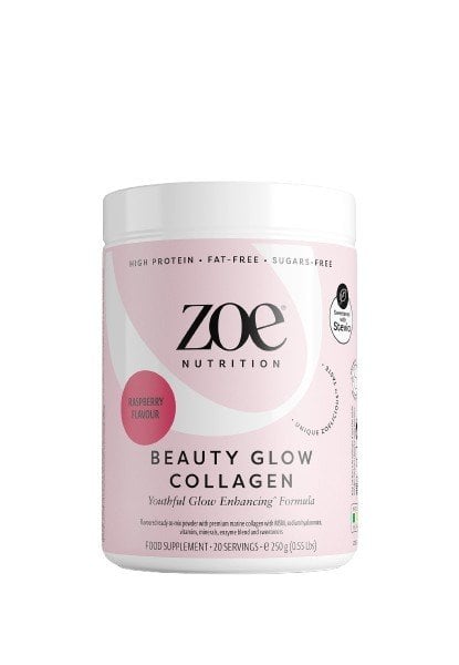 ZOE Nutrition - Beauty Glow Collagen, Raspberry - 250g