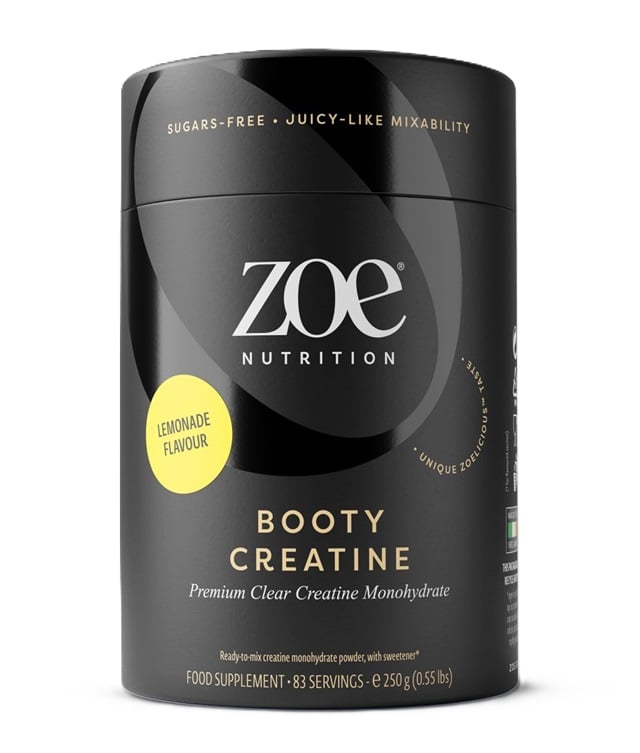 ZOE Nutrition - Booty Creatine, Lemon - 250g